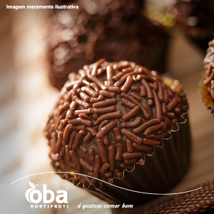 Brigadeiro funcional com leite vegetal e chia