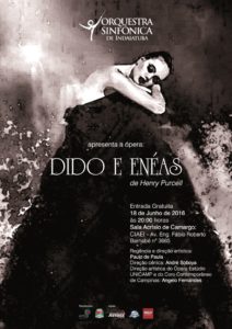 cartaz dido e eneas