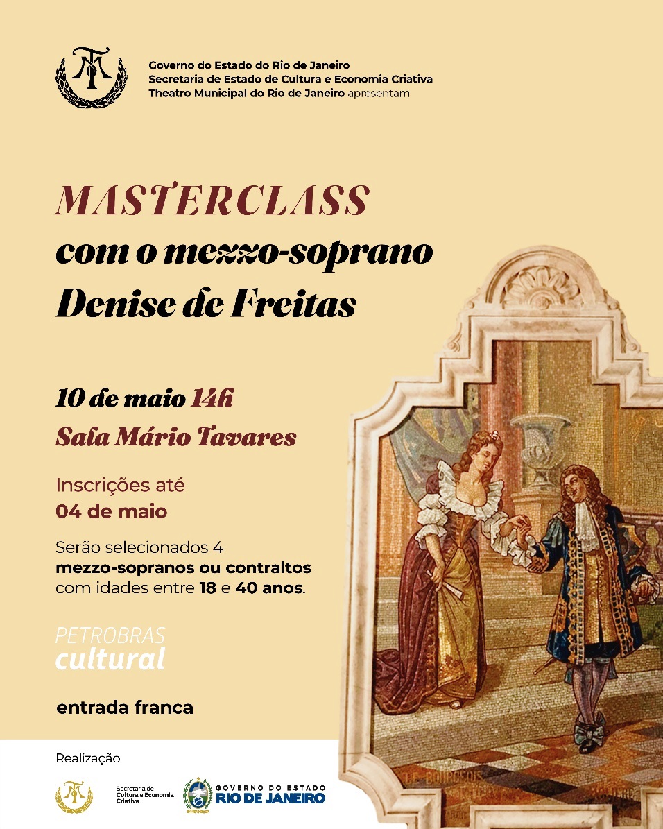 Convite para a masterclass! 