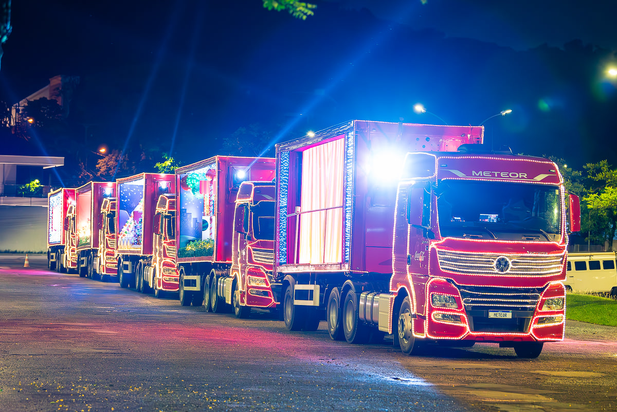 Caravana de Natal da Coca Cola FEMSA Brasil chega a Indaiatuba em